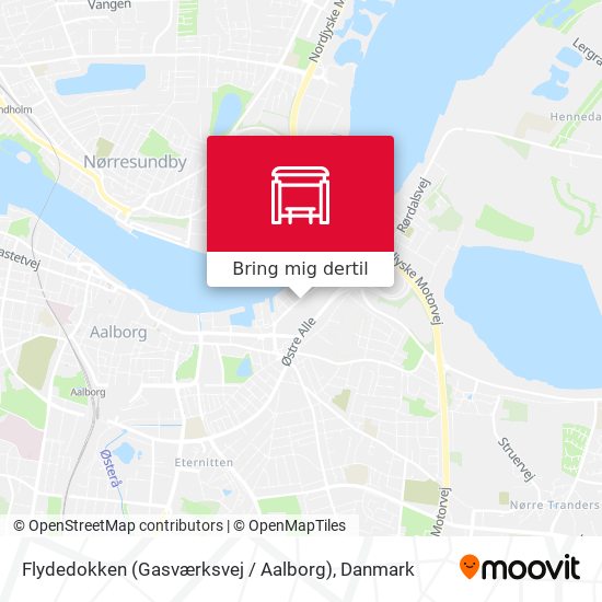 Flydedokken (Gasværksvej / Aalborg) kort