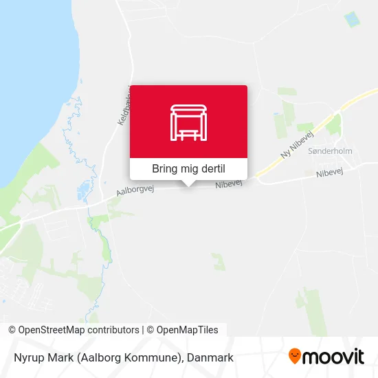 Nyrup Mark (Aalborg Kommune) kort