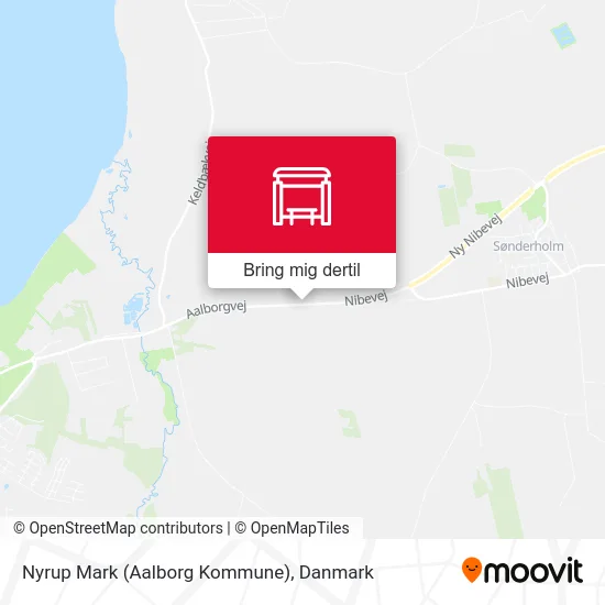 Nyrup Mark (Aalborg Kommune) kort