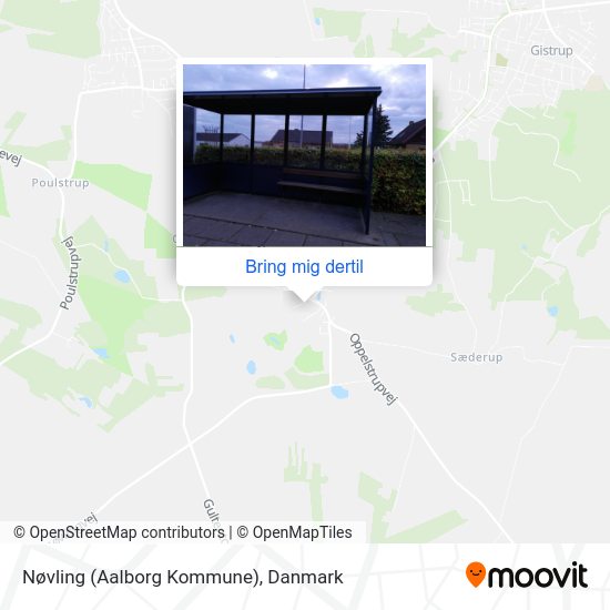 Nøvling (Aalborg Kommune) kort