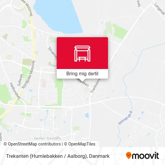 Trekanten (Humlebakken / Aalborg) kort