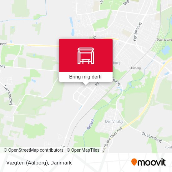 Vægten (Aalborg) kort