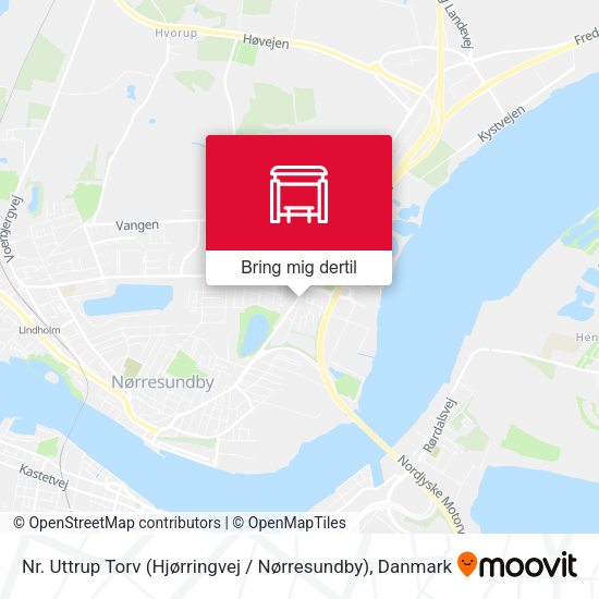 Nr. Uttrup Torv (Hjørringvej / Nørresundby) kort