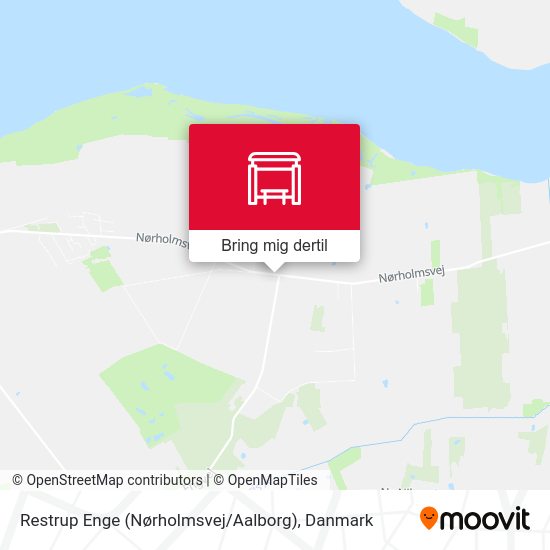 Restrup Enge (Nørholmsvej / Aalborg) kort