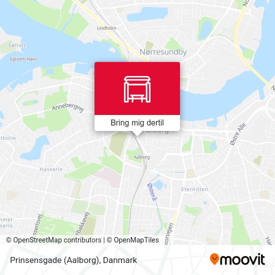 Prinsensgade (Aalborg) kort