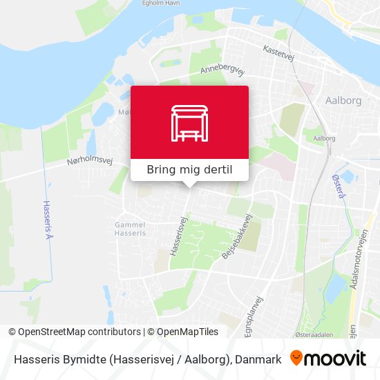 Hasseris Bymidte (Hasserisvej / Aalborg) kort
