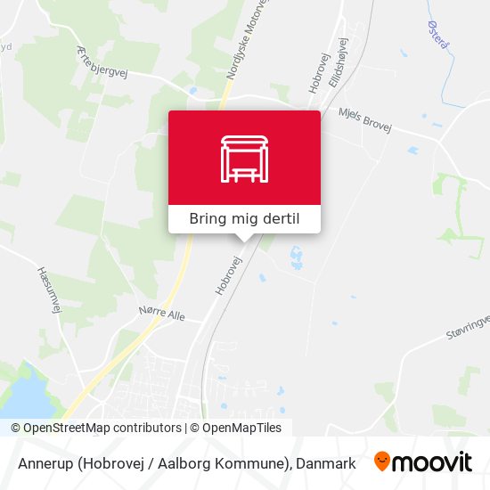 Annerup (Hobrovej / Aalborg Kommune) kort