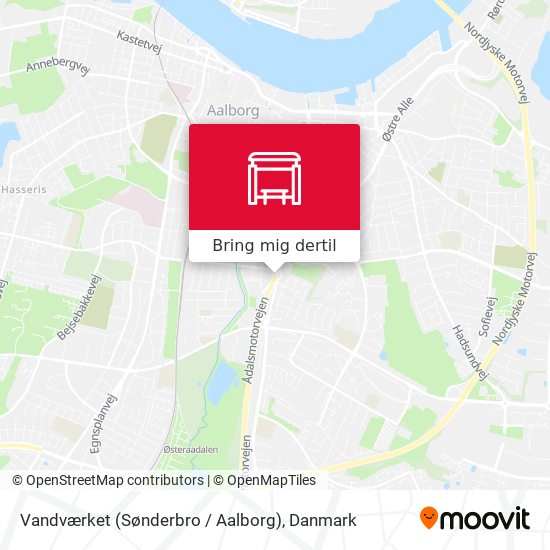 Vandværket (Sønderbro / Aalborg) kort