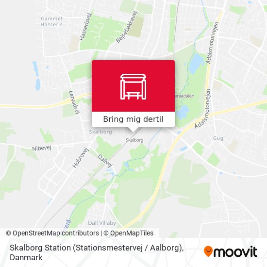 Skalborg Station (Stationsmestervej / Aalborg) kort