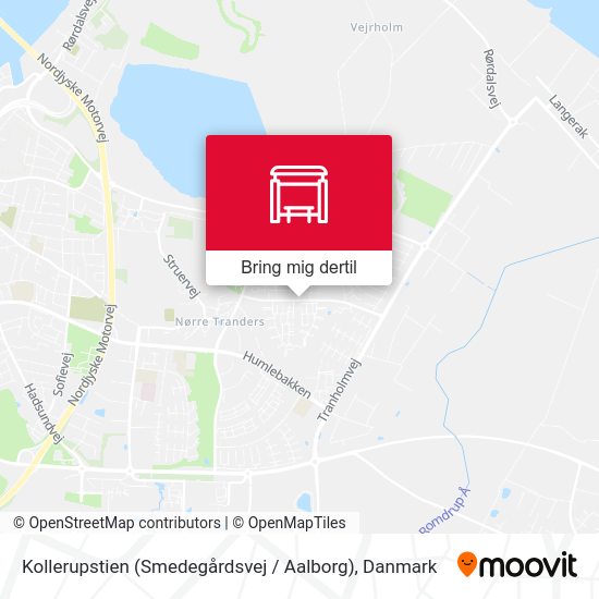 Kollerupstien (Smedegårdsvej / Aalborg) kort