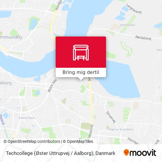 Techcollege (Øster Uttrupvej / Aalborg) kort