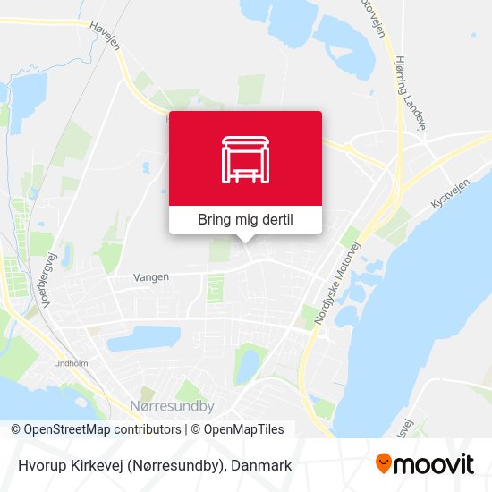 Hvorup Kirkevej (Nørresundby) kort