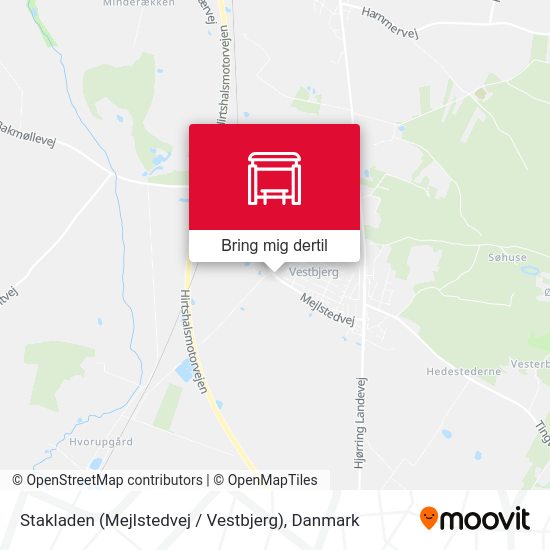 Stakladen (Mejlstedvej / Vestbjerg) kort
