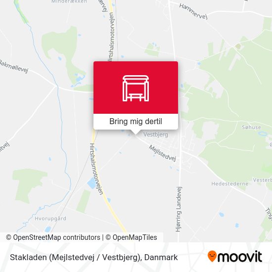 Stakladen (Mejlstedvej / Vestbjerg) kort