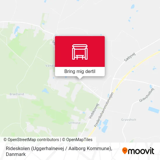 Rideskolen (Uggerhalnevej / Aalborg Kommune) kort