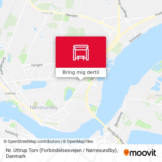 Nr. Uttrup Torv (Forbindelsesvejen / Nørresundby) kort