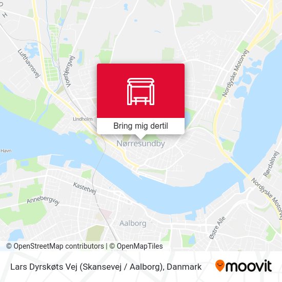 Lars Dyrskøts Vej  (Skansevej / Aalborg) kort