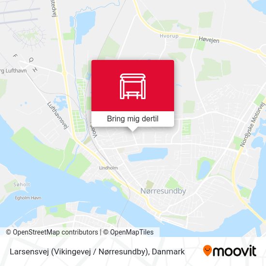 Larsensvej (Vikingevej / Nørresundby) kort