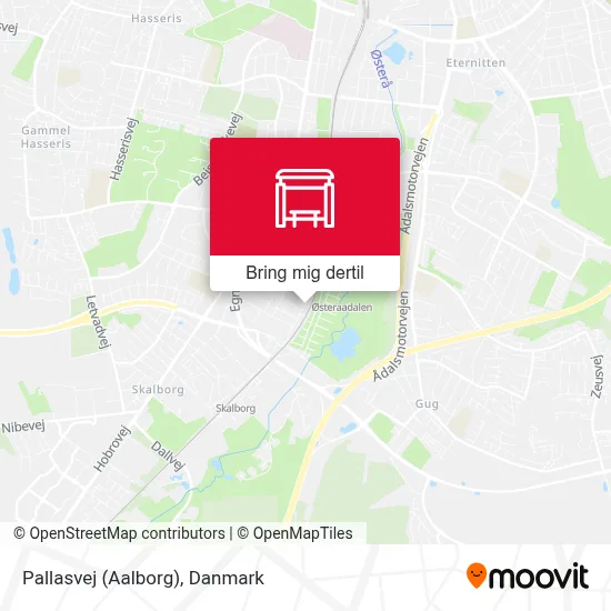 Pallasvej (Aalborg) kort