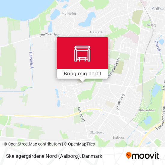 Skelagergårdene Nord (Aalborg) kort