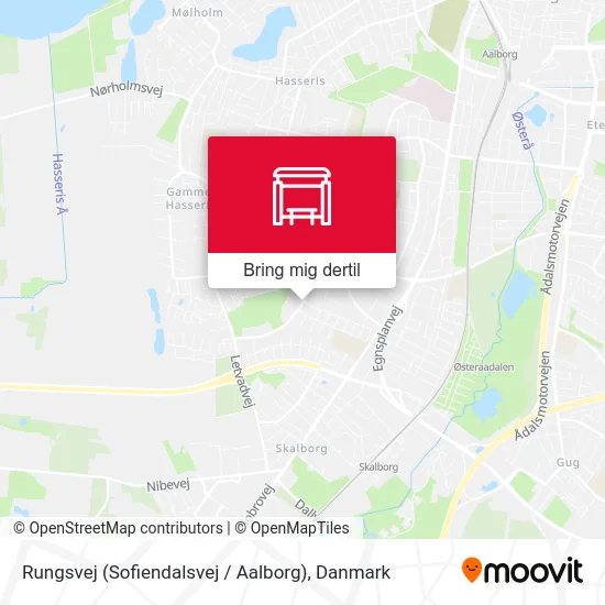 Rungsvej (Sofiendalsvej / Aalborg) kort