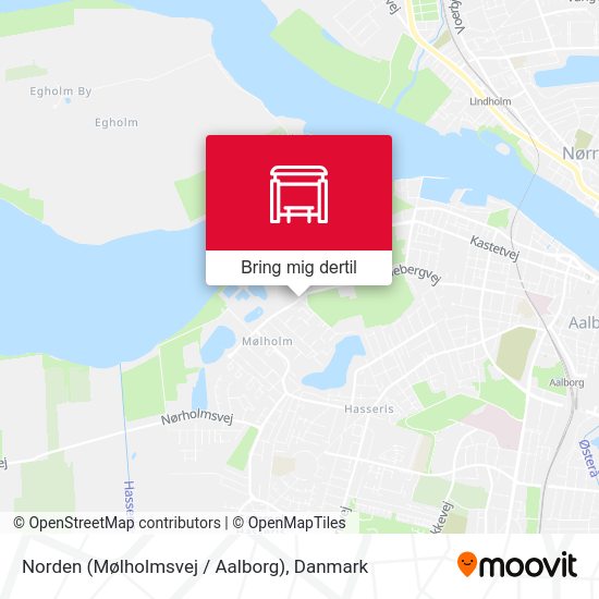 Norden (Mølholmsvej / Aalborg) kort