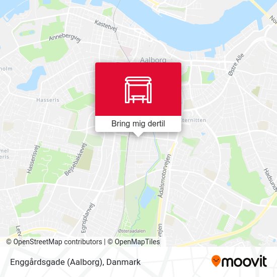 Enggårdsgade (Aalborg) kort