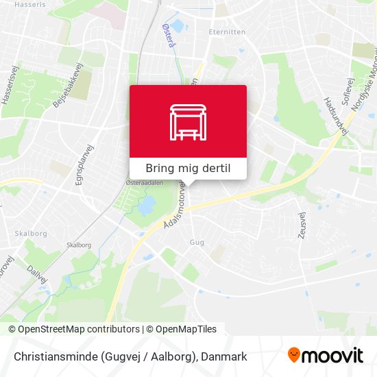 Christiansminde (Gugvej / Aalborg) kort