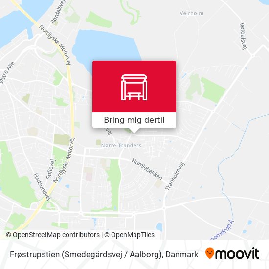 Frøstrupstien (Smedegårdsvej / Aalborg) kort