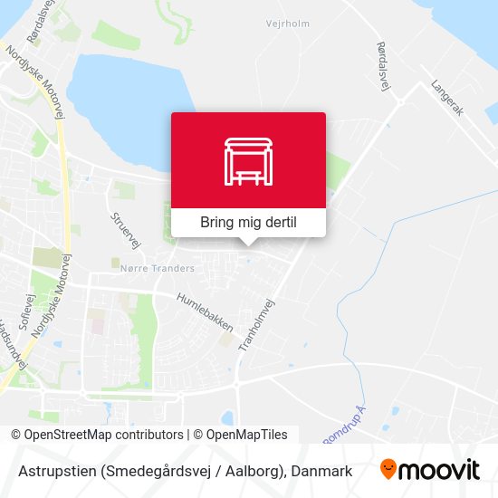Astrupstien (Smedegårdsvej / Aalborg) kort