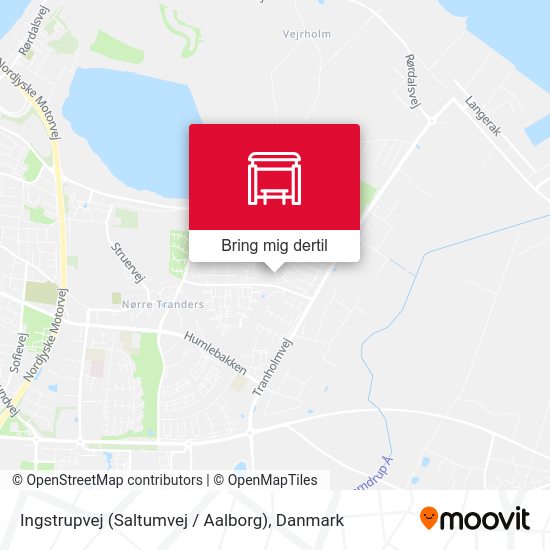 Ingstrupvej (Saltumvej / Aalborg) kort
