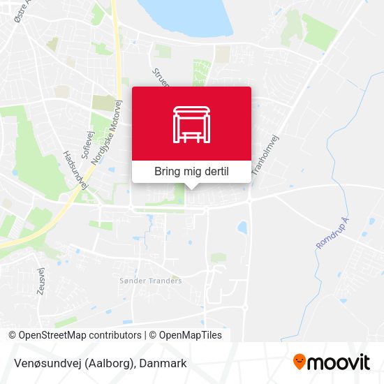 Venøsundvej (Aalborg) kort