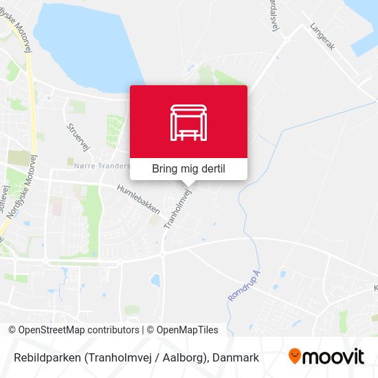 Rebildparken (Tranholmvej / Aalborg) kort