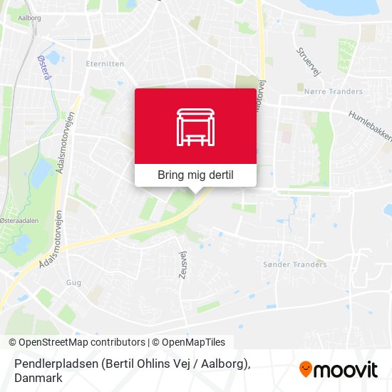 Pendlerpladsen (Bertil Ohlins Vej / Aalborg) kort