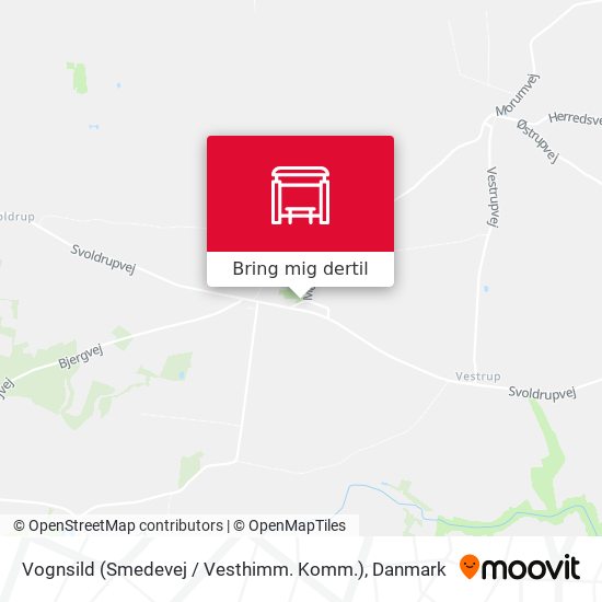 Vognsild (Smedevej / Vesthimm. Komm.) kort