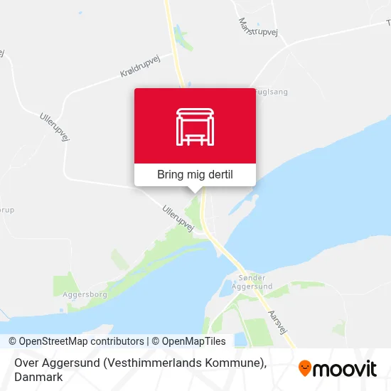 Over Aggersund (Vesthimmerlands Kommune) kort