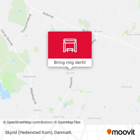 Skjold (Hedensted Kom) kort