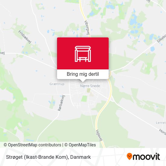 Strøget (Ikast-Brande Kom) kort