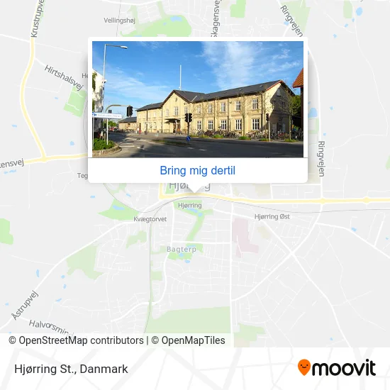 Hjørring St. kort