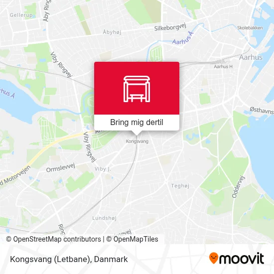 Kongsvang (Letbane) kort