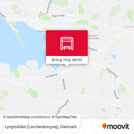 Lynglodden (Lerchenborgvej) kort