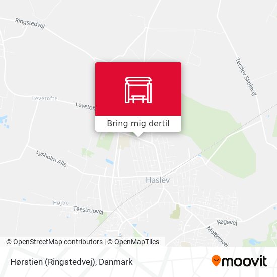 Hørstien (Ringstedvej) kort