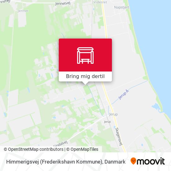Himmerigsvej (Frederikshavn Kommune) kort