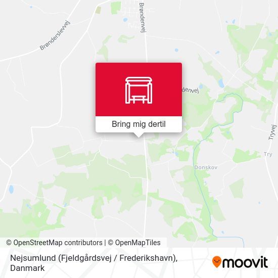 Nejsumlund (Fjeldgårdsvej / Frederikshavn) kort