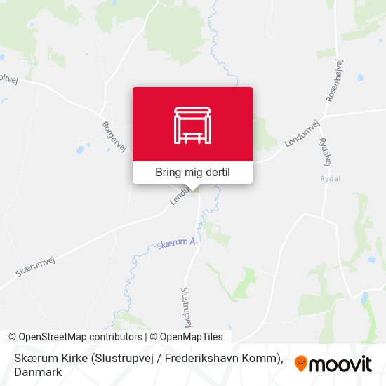 Skærum Kirke (Slustrupvej / Frederikshavn Komm) kort