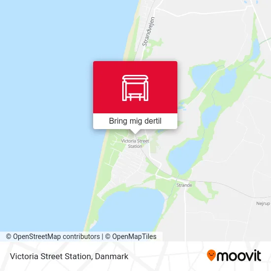 Victoria Street Station kort