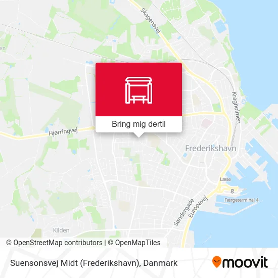 Suensonsvej Midt (Frederikshavn) kort