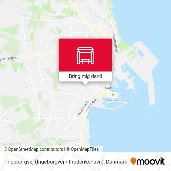Ingeborgvej (Ingeborgvej / Frederikshavn) kort