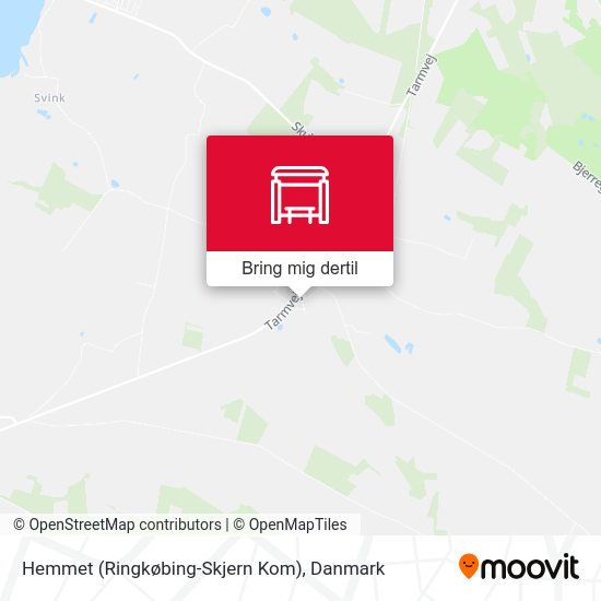 Hemmet (Ringkøbing-Skjern Kom) kort