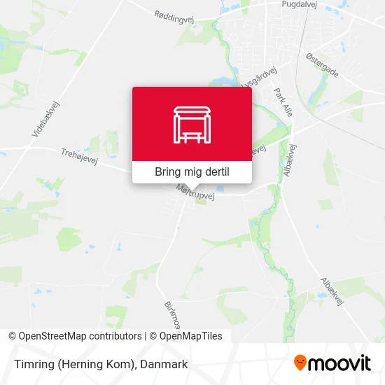 Timring (Herning Kom) kort